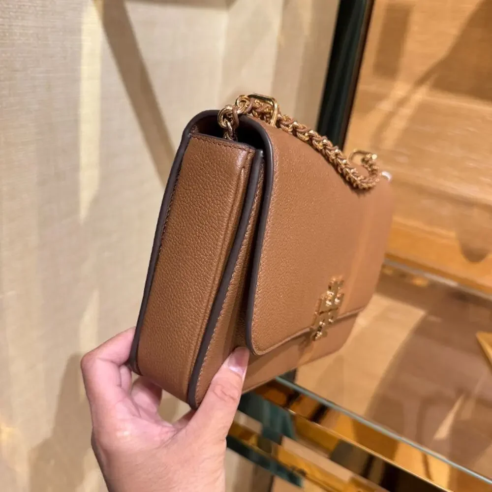 NEW‼️Tory Burch Britten Small Shoulder Bag 171522 $550 Forest Brown